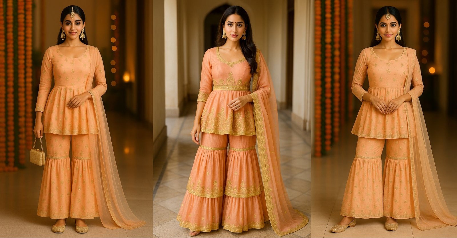 Peplum Suits for Raksha Bandhan 2025