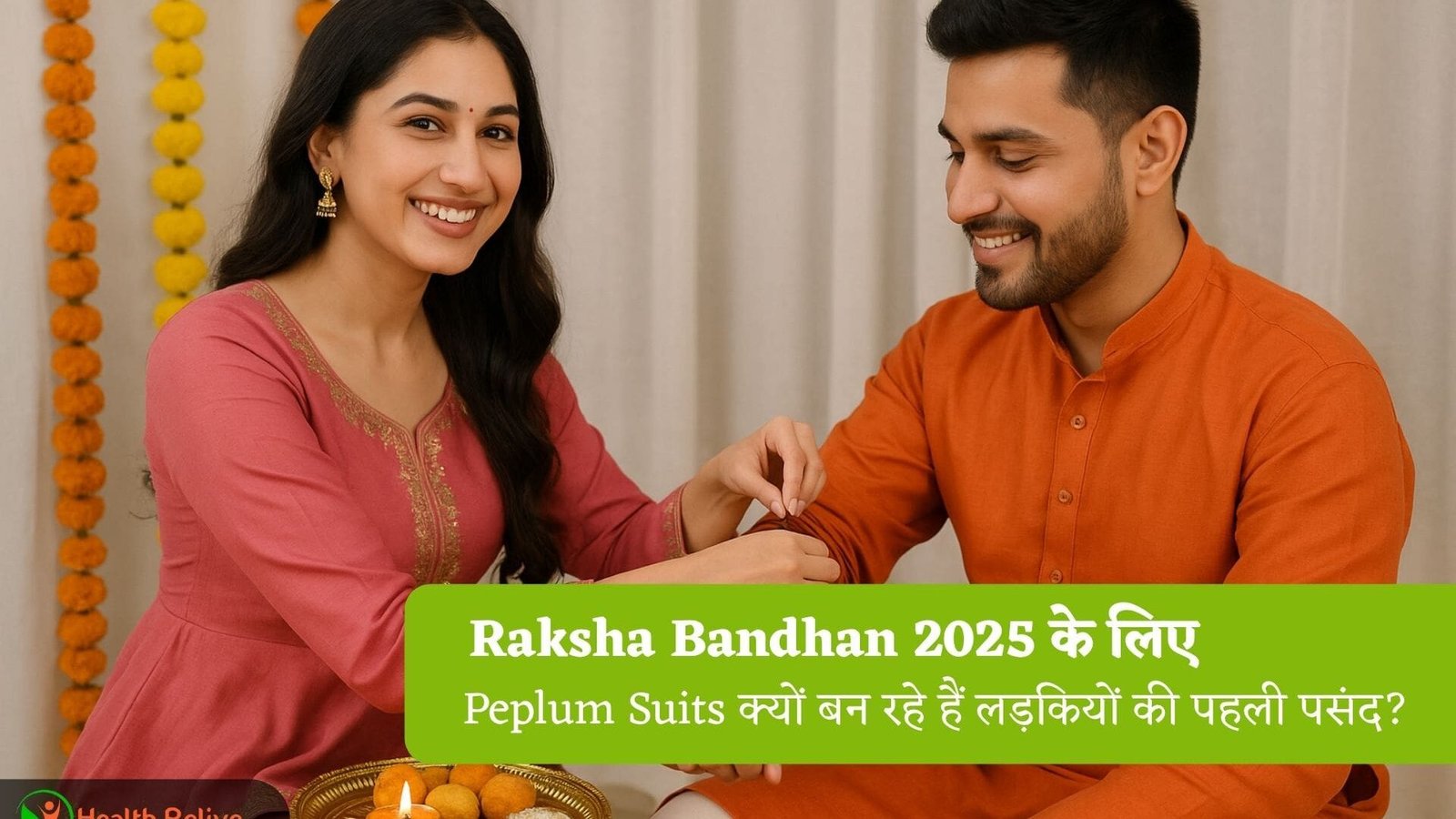Peplum Suits for Raksha Bandhan 2025